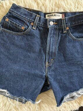 Levi’s 505 cut off shorts